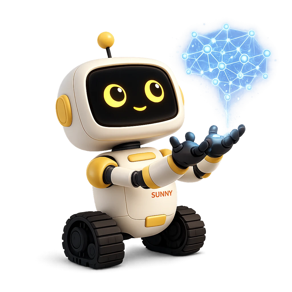 Sunny in the Sunny Goes AI chapter