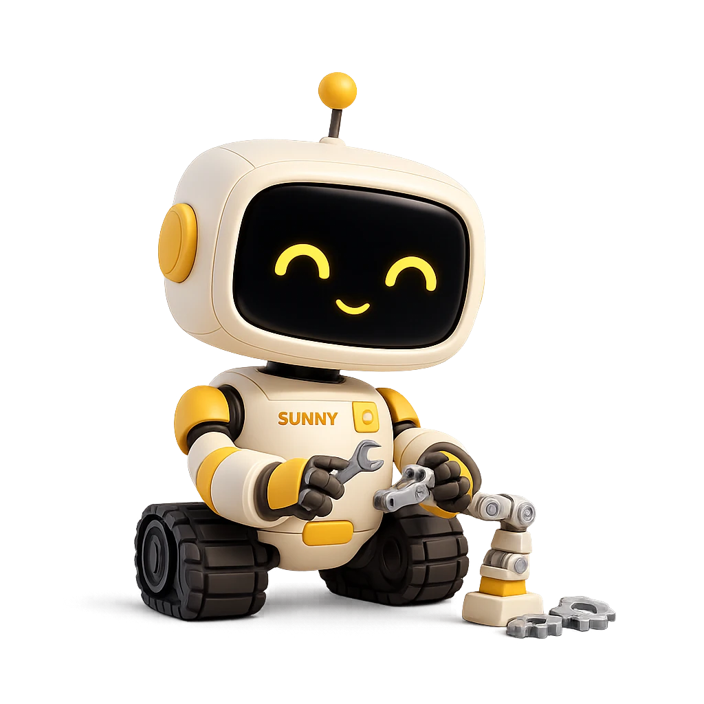 Sunny in the Sunny Goes Robotics chapter